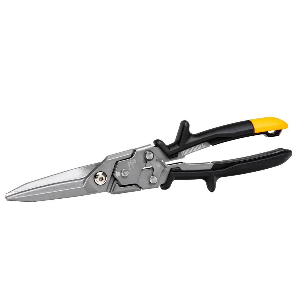 ToughBuilt - tin snips long, straight cut