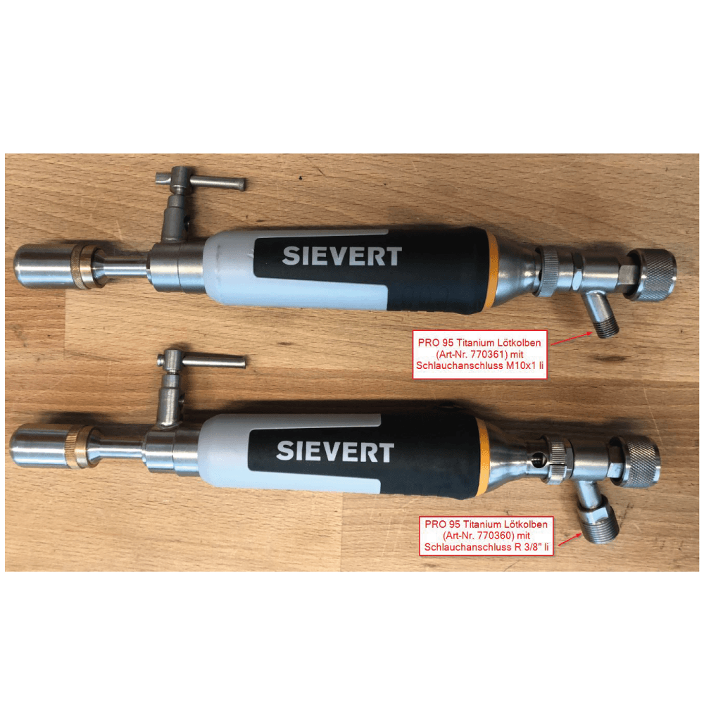 Sievert - SCHLÄUCHE FÜR LÖTARBEITEN