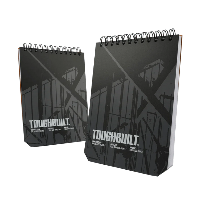 Toughbuilt - 2er-Pack Grid-Notizbücher (groß)